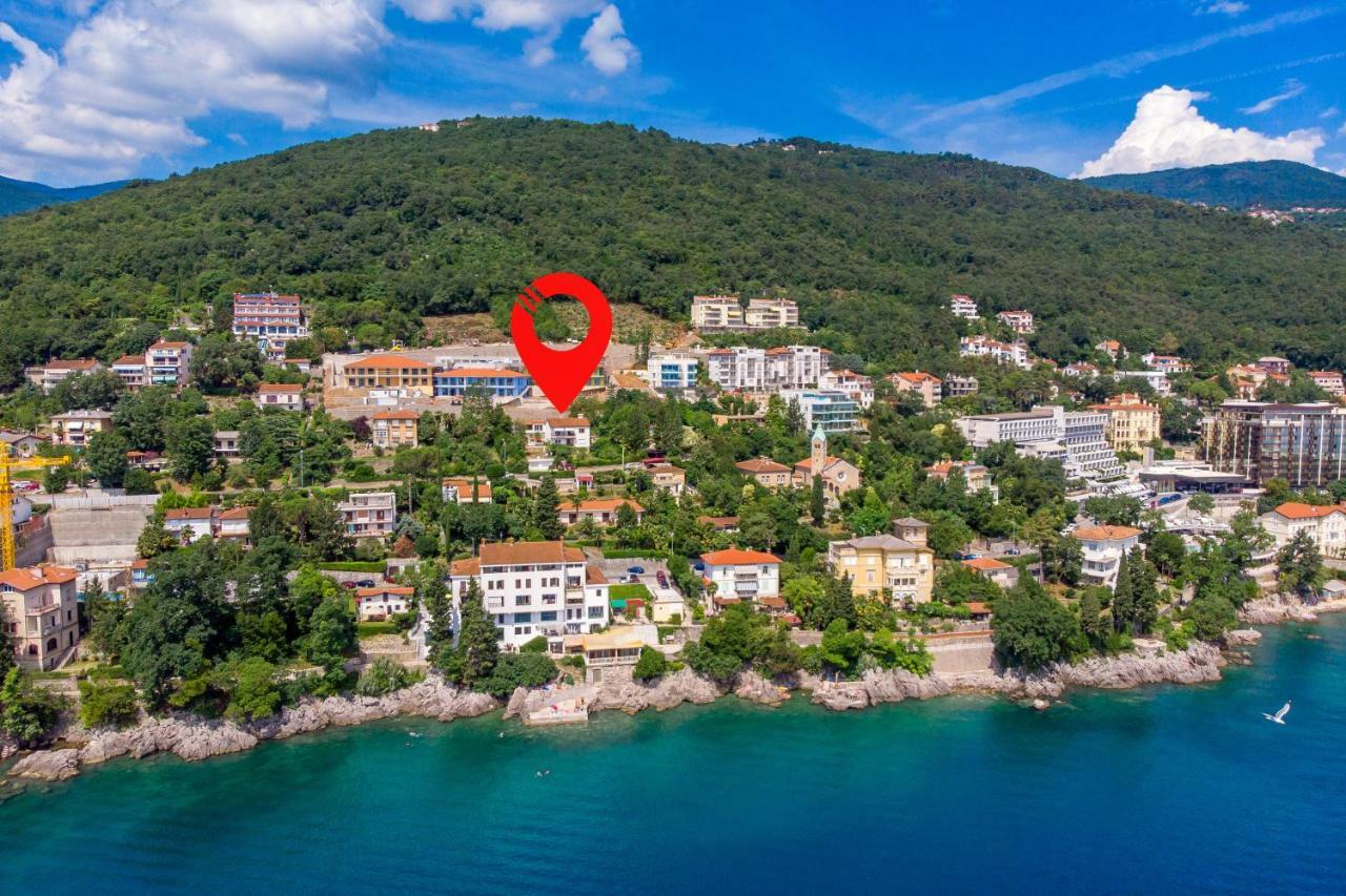 Apartmani Hrvatin Опатия Екстериор снимка